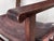 Wood Pair of 19th Century Spanish Colonial Style Carved Armchairs with Leather For Sale - Image 7 of 18