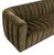 2020s Olive Velvet Tufted Sofa For Sale - Image 5 of 8
