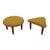 Vintage Danish Mustard Ottomans, 1990s, Set of 2 For Sale - Image 9 of 9