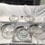 Mid-Century Modern Dorothy Thorpe Silver Rim Serving Entertainment Assorted Set of 8 For Sale - Image 13 of 13