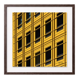 “Central Saint Giles 06” Giclee Archival Pigment Print 24x24 Framed in Walnut For Sale