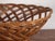 Rustic Vintage Hand Woven Wicker Basket, 1920 For Sale - Image 3 of 6