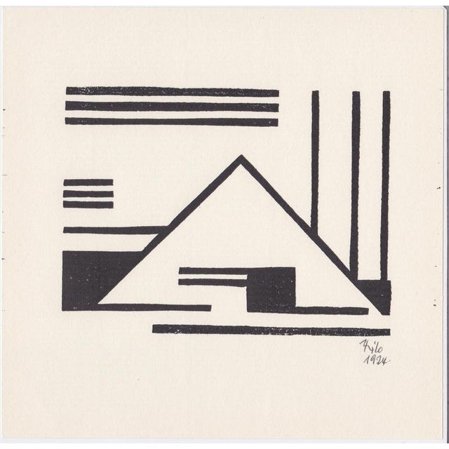 Thilo Maatsch, Untitled, 1924, Woodcut For Sale - Image 4 of 6
