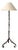 Brutalist Floor Lamp in Forged Iron, France, 1940s For Sale