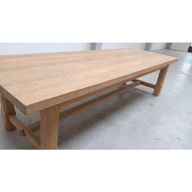Oak Farmhouse Table, 1880 For Sale - Image 3 of 3