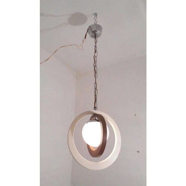 1960s Space Age Italian Pendant Lamps, 1960s, Set of 2 For Sale - Image 5 of 8