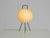 Mid-Century Modern Tripod Cocoon Table Lamp, 1950s For Sale - Image 13 of 18