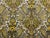 British Cotton Tunis Paisley Green Brown White Mustard Yellow Drapery Fabric Made in the Uk For Sale - Image 4 of 4