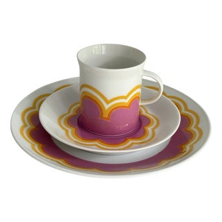 Coffee Set by Hans-Theodor Baumann for Rosenthal Germany, 1970, Set of 3 For Sale