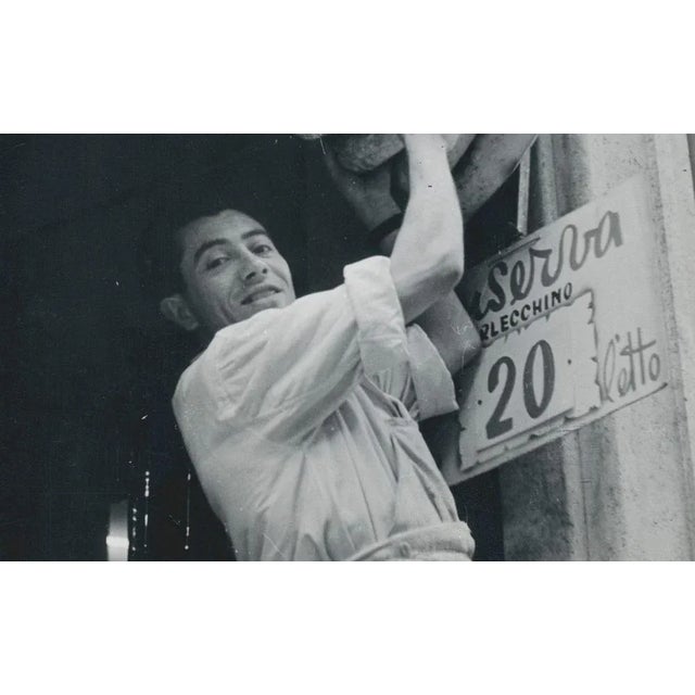 Silver Gelatine Print by Erich Andres, ca 1950. Andres was born 1905 in Germany and passed away 1992. He started his...