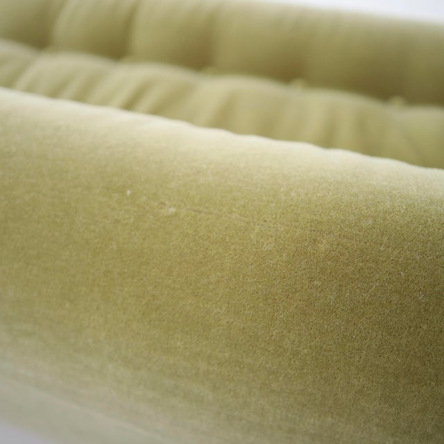 1970s Mohair Sofa For Sale In Chicago - Image 6 of 7