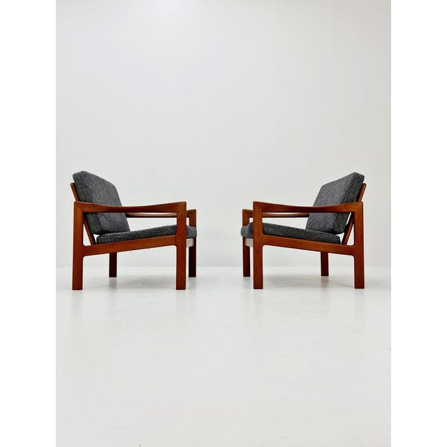 Mid-Century Easy Lounge Chair in Teak by Illum Wikkeslo Eilersen, 1960s For Sale - Image 4 of 11