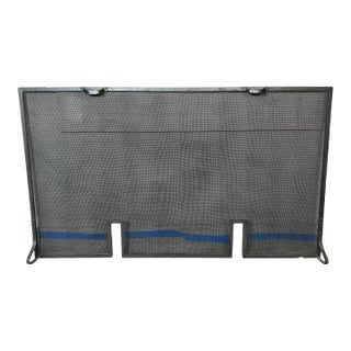 Wrought Iron Fire Screen For Sale