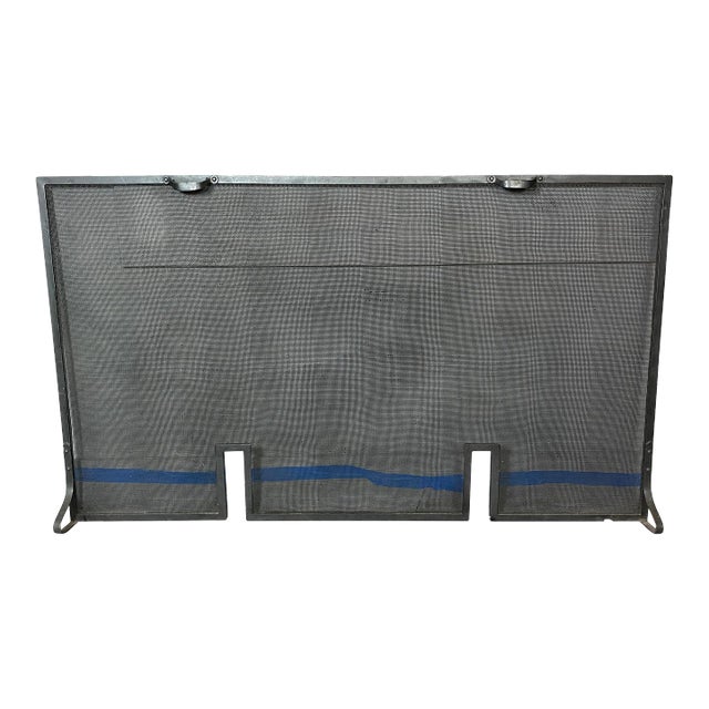 Wrought Iron Fire Screen For Sale