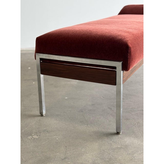 1970s 1970s Daybed in Mohair For Sale - Image 5 of 12