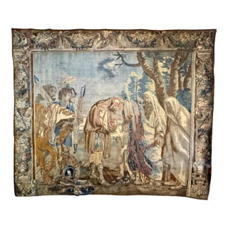 17th C. Flemish Religious Tapestry After Rubens For Sale