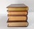 English 20th Century French Faux Leather Book Box With Bar Set or Tantalus For Sale - Image 3 of 13