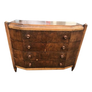 French Style Walnut Dresser, 1930s For Sale