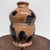 Vintage Dark Blue Glazed Ceramic Vase, Italy, 1990s For Sale - Image 13 of 17