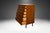 1960s Midcentury Walnut Jack Cartwright for Founders Highboy Tall Dresser Refinished, Attributed For Sale - Image 5 of 11