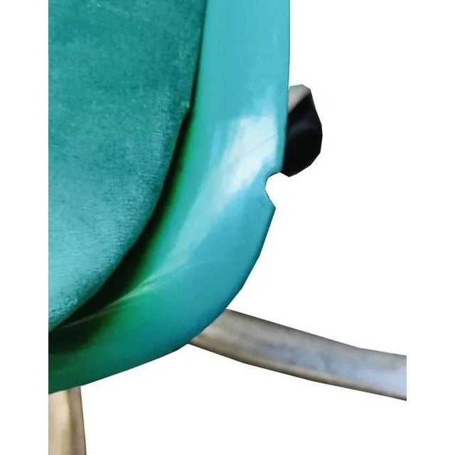 Green Modus Office Chair attributed to Osvaldo Borsani, Italy, 1975 For Sale - Image 6 of 9
