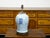 1920s Chinese Blue and White Double Happiness Temple Jar Mounted as a Table Lamp For Sale - Image 9 of 11