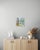 FREE Shipping + 20% off for a Spring Sale .The is contemporary original oil painting on panel that will always give...