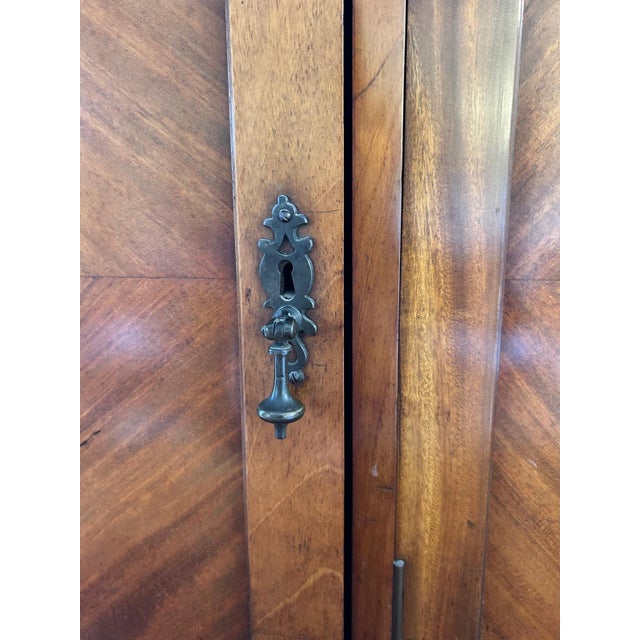 Antique French Walnut 2-Part Buffet with Sideboard, Early 20th Century For Sale - Image 6 of 16