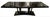 Art Deco Dining Table in Black Lacquer, 1930 For Sale - Image 9 of 13
