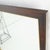 Paul McCobb Mid Century 1970s 30x48" Rectangle Walnut 7 Brass Wall Mirror MINT For Sale - Image 4 of 7