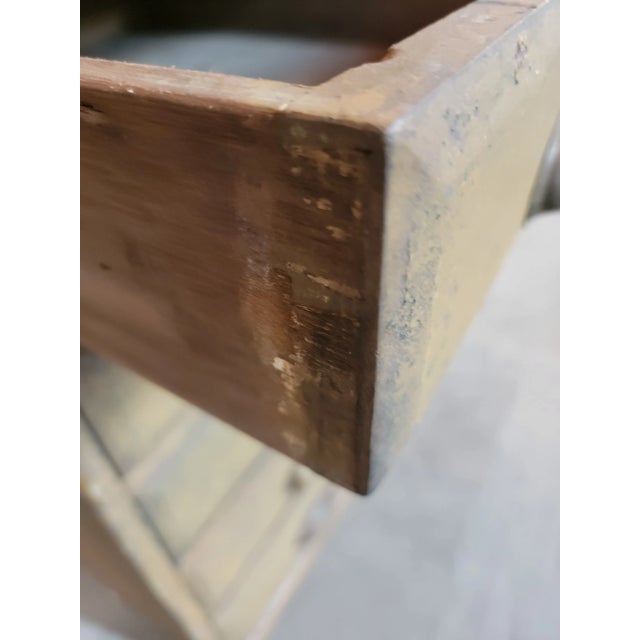 Antique English Painted Cupboard For Sale - Image 6 of 13