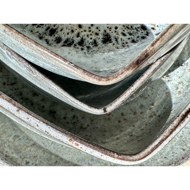 1970s Ceramic Bowls and Plates from Serocka, Germany, 1970s, Set of 6 For Sale - Image 5 of 18