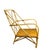 Wood Vintage Bent Bamboo Lounge Chairs and Ottoman For Sale - Image 7 of 11