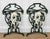 Vintage Art Deco Architectural Figural Jester Bench Sides - A Pair For Sale - Image 4 of 7