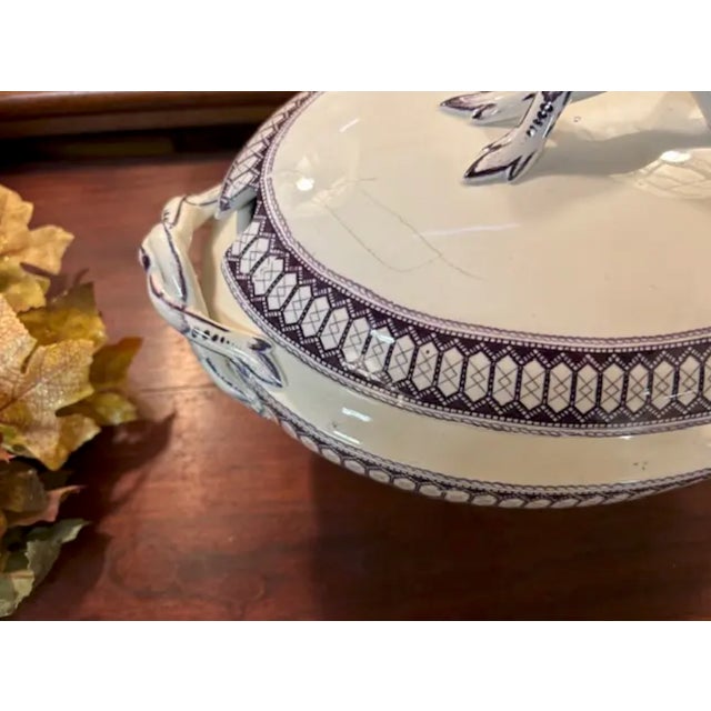 Antique French Soup Tureen For Sale In New York - Image 6 of 7