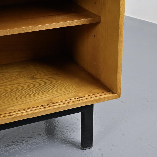 Ash Cansado Sideboard attributed to Charlotte Perriand for Steph Simon, 1960 For Sale - Image 17 of 18