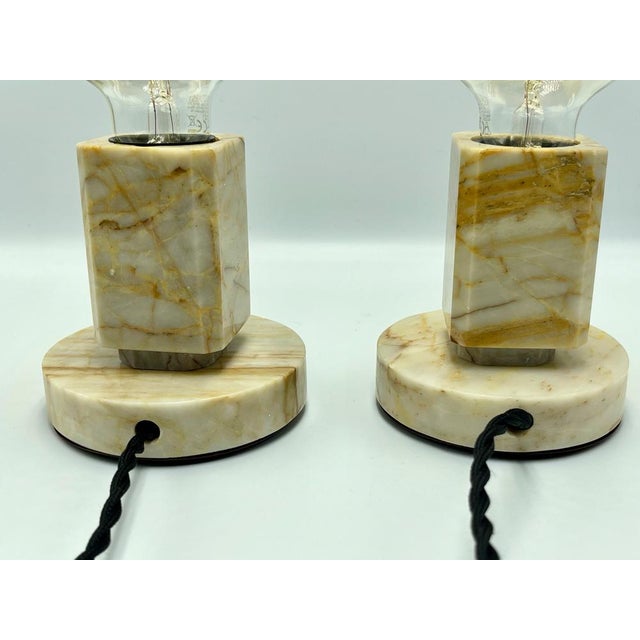 Table Lamps from Kámen Praha, 1930s, Set of 2 For Sale - Image 3 of 11