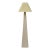 1980s Obelisk Pyramid Shaped Faux Travertine Floor Lamp For Sale