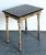 Vintage Distressed Wrought Iron Side Table For Sale - Image 4 of 12