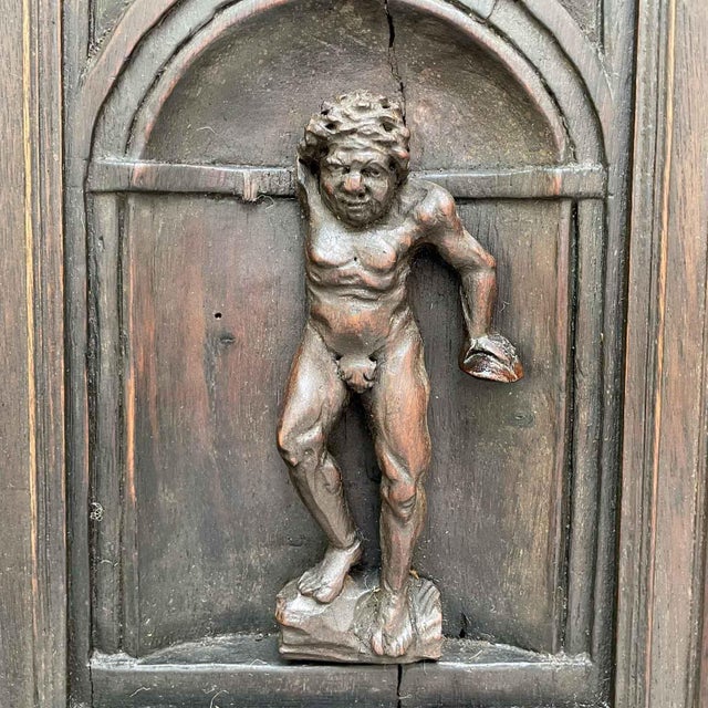 Antique Genoese Coin Cabinet, 1600s For Sale - Image 5 of 13