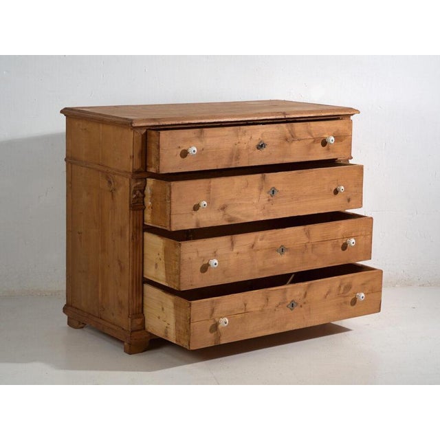 Rustic Antique European Rustic Chest of Drawers by Amaru For Sale - Image 3 of 13