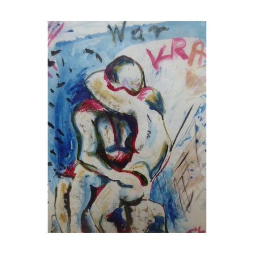 Maria Rajecka, Pair of Impressionist Watercolours, 1950, Watercolor, Framed For Sale - Image 3 of 13