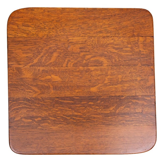 Brown Brutalist Oak Stools, Holland, 1970s, Set of 6 For Sale - Image 8 of 9