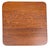 Brown Brutalist Oak Stools, Holland, 1970s, Set of 6 For Sale - Image 8 of 9
