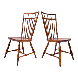 Nichols & Stone Birdcage Windsor Dining Chairs