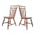Nichols & Stone Birdcage Windsor Dining Chairs, Faux Bamboo For Sale