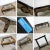 1980's Drexel Heritage Coffee Table Et Cetera Collection Chinoiserie Black & Gold Painted & Burl With Glass Insert For Sale - Image 11 of 14