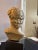 Late 20th Century Large Michelangelo David Bust Sculpture by House Parts Inc. Atlanta With Original Tag For Sale - Image 4 of 10