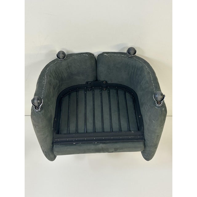 Forest Green Mod. Pd 142 Armchairs by Eugenio Gerli for Tecno, 1970s, Set of 3 For Sale - Image 8 of 13