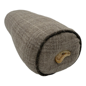 Wool Subtle Plaid Lumbar Throw Pillow